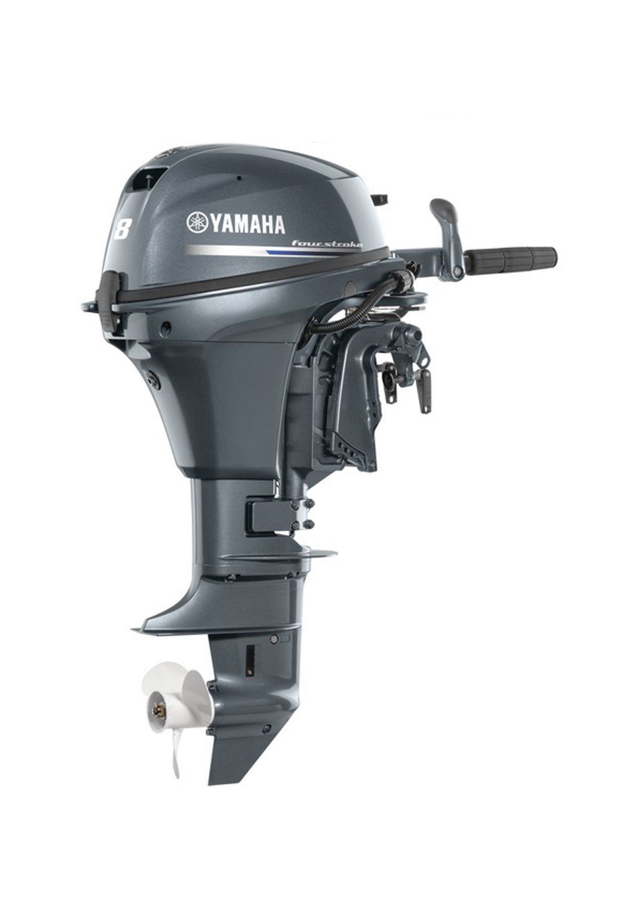 outboardboatmotorsale-Yamaha-5.jpg 2024 Yamaha 8 HP F8SMHB Outboard Motor - Image 1